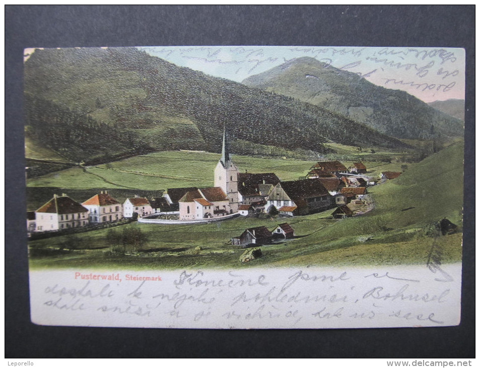 AK PUSTERWALD B. Judenburg 1905 /// D*19110 - Judenburg
