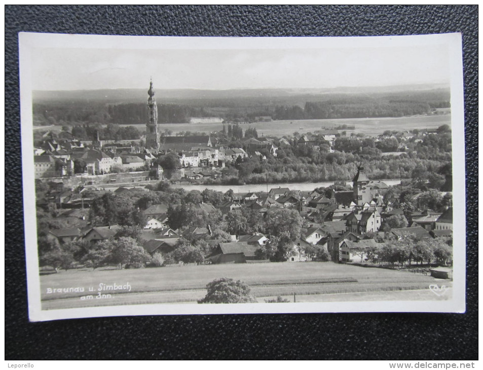 AK BRAUNAU U.Simbach 1940/// D*19120 - Braunau