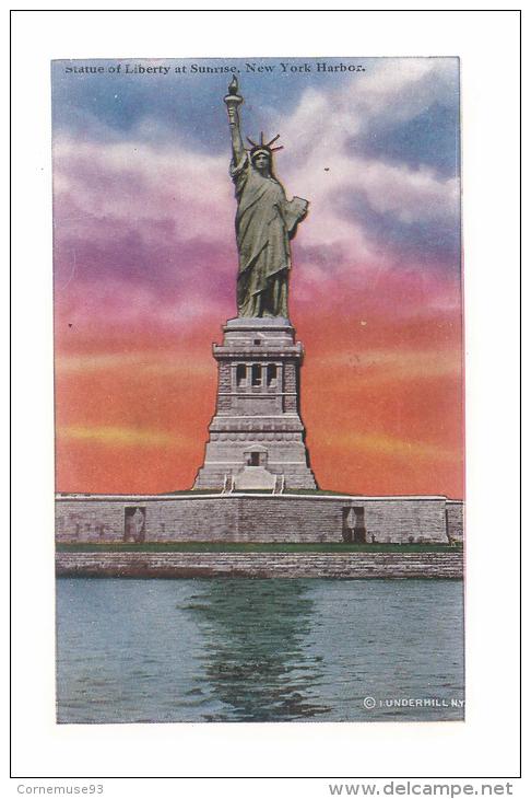 CPA E.U- NEW YORK - STATUE OF LIBERTY AT SUNRISE - Estatua De La Libertad