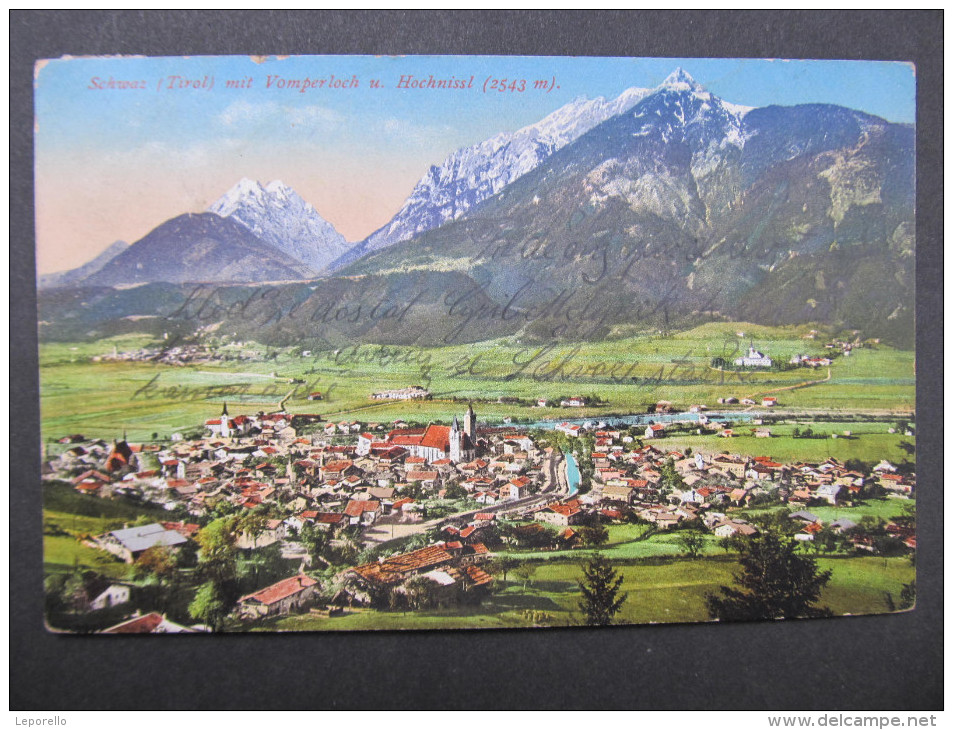 AK SCHWAZ Ca.1915 /// D*19123 - Schwaz