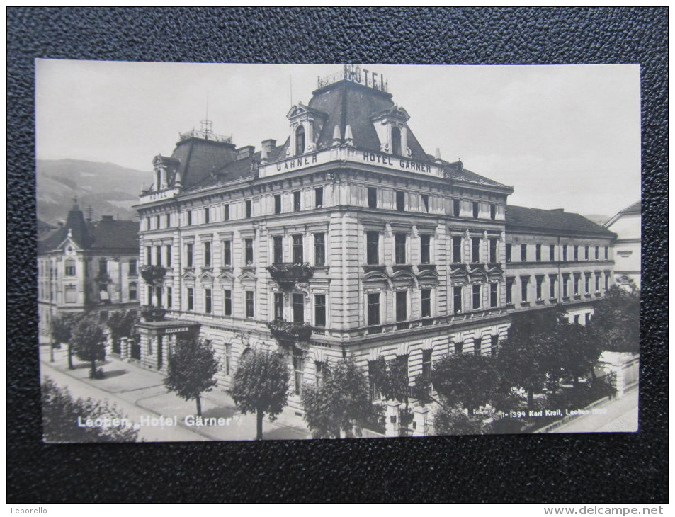 AK LEOBEN Hotel Ca.1922 /// D*19139 - Leoben
