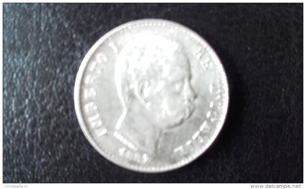 1 Lire 1887 M - 1878-1900 : Umberto I