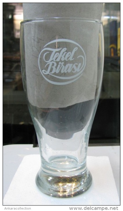 AC - TEKEL BEER GLASS FROM TURKEY - Cerveza