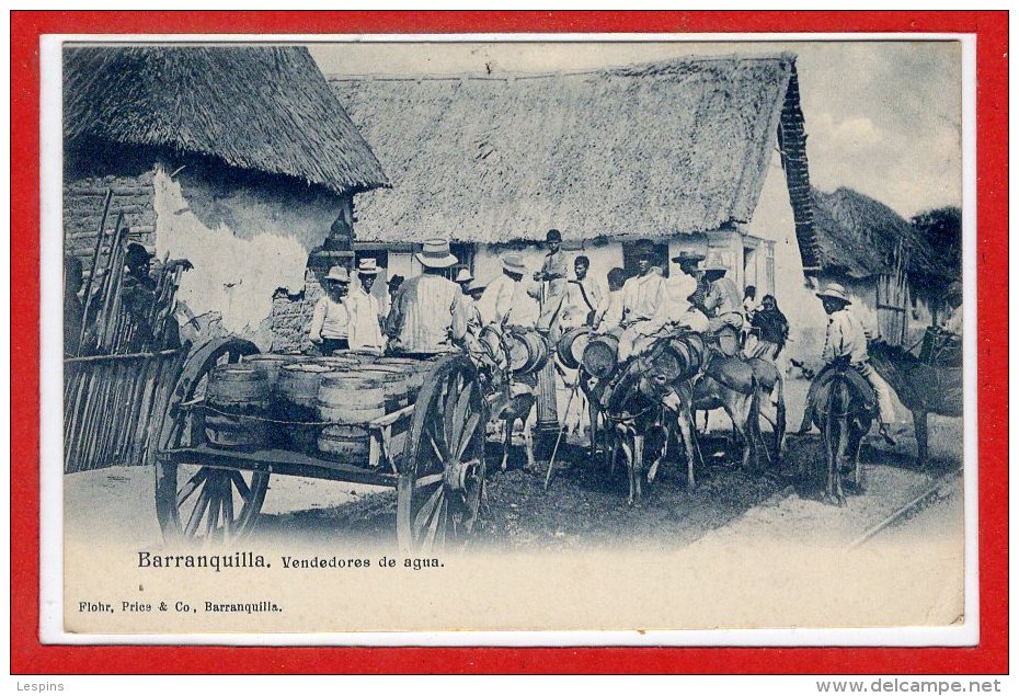 AMERIQUE - COLOMBIE --  Barranquilla --  Vendedores De Agua - Colombia