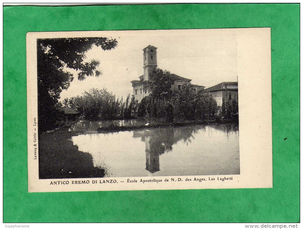 Antico Eremo Di Lanzo (Torinese) Ecole Apostolique De N.-D. Des Anges Les Laghetti (Torino - Piemonte) - Enseignement, Écoles Et Universités