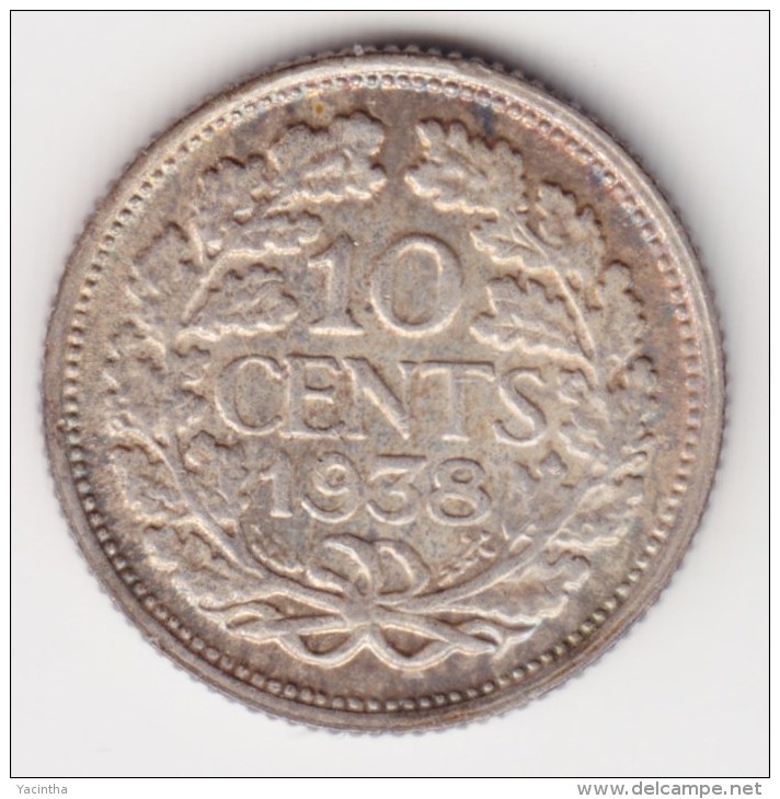 @Y@  NEDERLAND  10 Cent 1938    (2938) - 0.5 Centavos