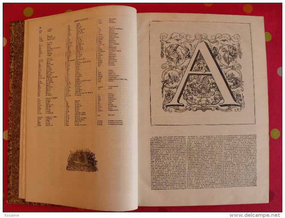 Dictionnaire général et grammatical. des dictionnaires français. Napoléon Landais. 1840. 2 tomes