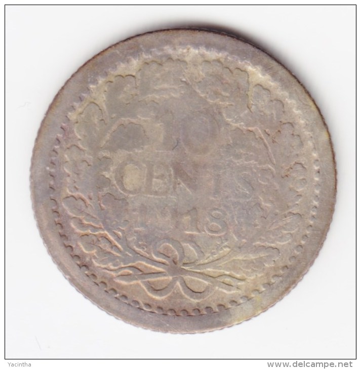 @Y@  NEDERLAND  10 Cent 1918    (2932) - 0.5 Centavos