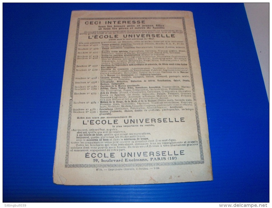 Almanach de La Croix d'Honneur. 1931. 1ère de Couverture de FORTON, auteur des Pieds-Nickelés.