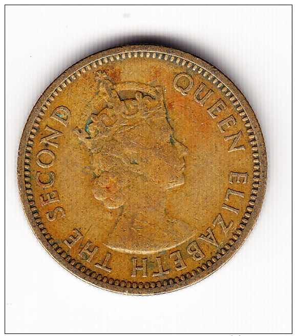 1955 British Caribbean Territories Eastern Group 5 Cent Coin - Bermuda