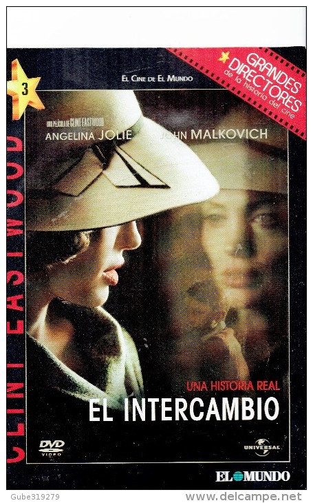 CINEMA DVD - USA 2008 -CHANGELING - EL INTERCAMBIO - ANGELINA JOLIE - JOHN MALKOVICH   DIR  CLINT EASTWOOD -- UNIVERSAL - Infantiles & Familial