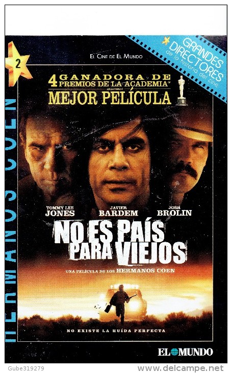 CINEMA DVD - USA 2007 - NO OLD MEN COUNTRY - NO ES PAIS PARA VIEJOS - JAVIER BARDEM-TOMMY LEE JONES-JOSH BROLIN  DIR  HE - Kinder & Familie
