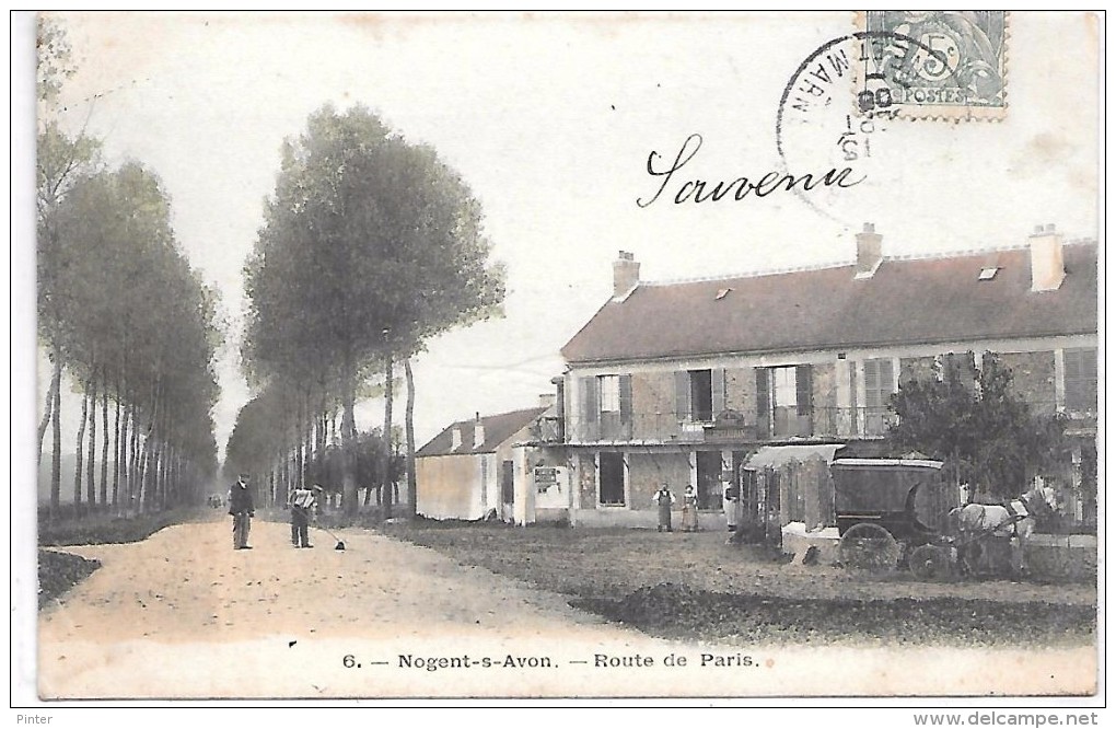 YEBLES - NOGENT SUR AVON - Route De Paris - Autres & Non Classés