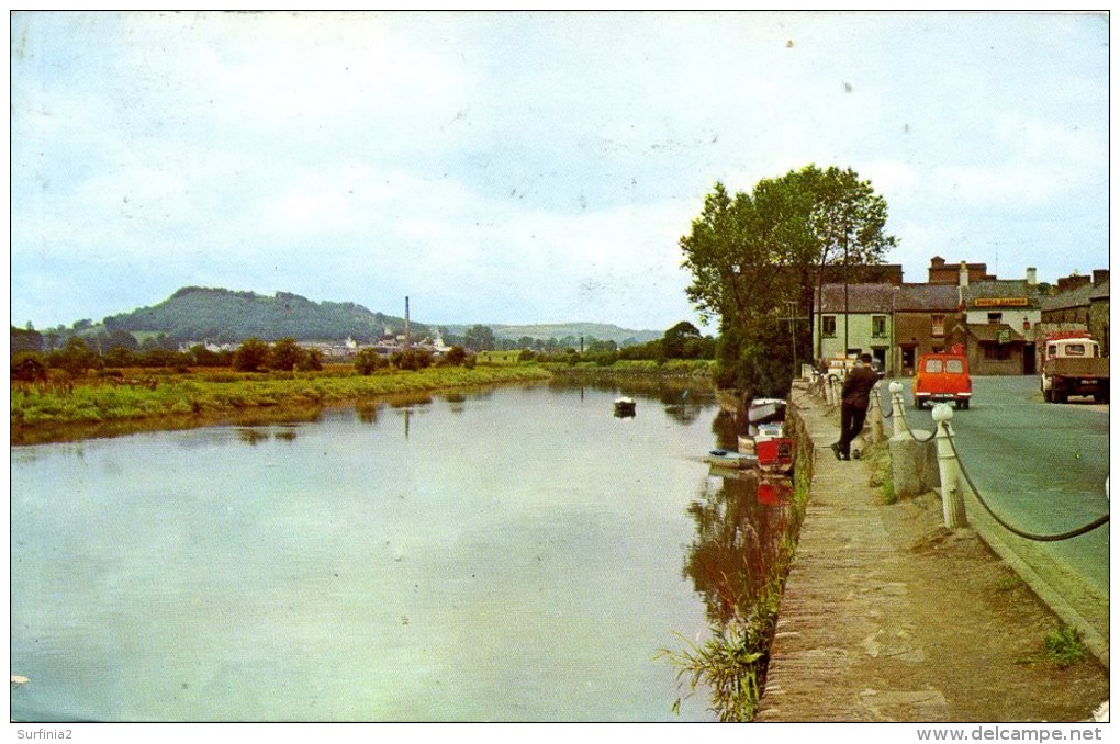 DYFED - CARMARTHEN - THE QUAY AND RIVER TOWY Dyf170 - Carmarthenshire