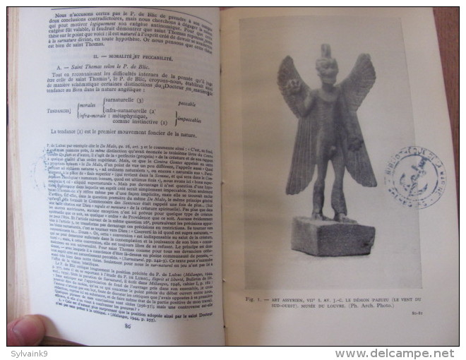 1948 SATAN Les Etudes Carmelitaines Desclee De Brouwer Diable Demon Demonologie Sorcellerie Contre Torpilleur Marceau - Religion