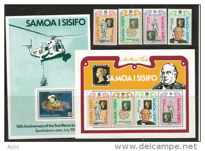 ÎLES SAMOA.  Année Complète 1979.  24 T-p + 3 Blocs-Feuillets Neufs **  Côte 40,00 € - Samoa