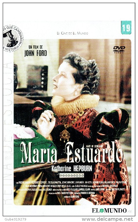 CINEMA DVD - USA 1936 - MARY OF SCOTLAND - MARIA ESTUARDO  - KATHARINE HEPBURN  DIR JOHN FORD   - RKO RADIO PICTURE    L - Geschichte