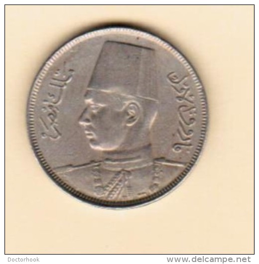 EGYPT   5 MILLIEMESS 1938 (AH 1357) (KM # 363) - Egipto