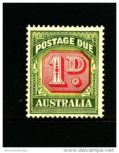 AUSTRALIA - 1946  POSTAGES DUES  1d  REDRAWN CofA  WMK  MINT NH  SG D120 - Impuestos