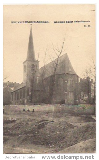 BRUXELLES  -  SCHAERBEEK: Ancienne Eglise Saint-Servais - Schaarbeek - Schaerbeek