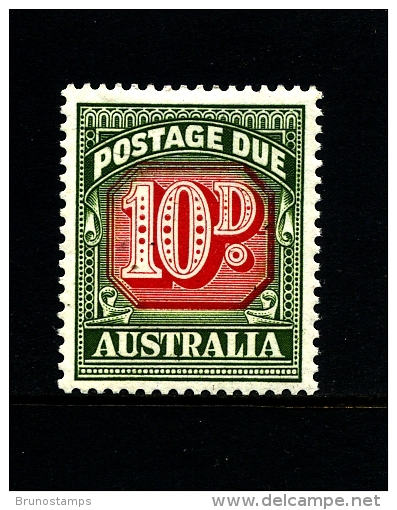 AUSTRALIA - 1959  POSTAGES DUES  10d  NO WMK  MINT NH  SG D139 - Port Dû (Taxe)