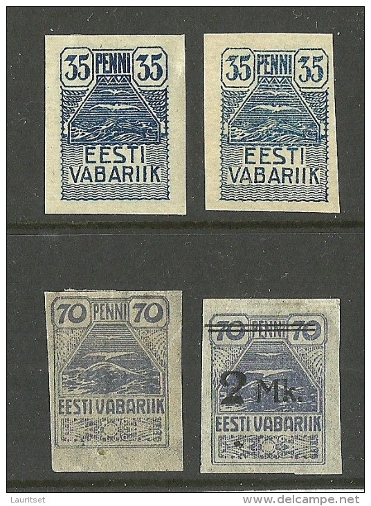 Estonia Estonie 1919-1920 Seagull * - Estland