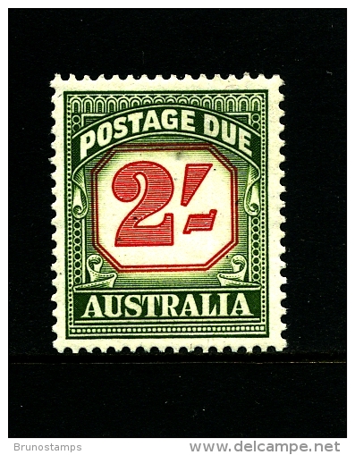 AUSTRALIA - 1960  POSTAGES DUES  2/  NO WMK  MINT  SG D141 - Impuestos