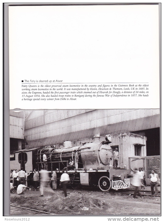 Whistling Steam - Livre En Anglais Sur Les Trains En Inde - Train à Vapeur - Andere & Zonder Classificatie