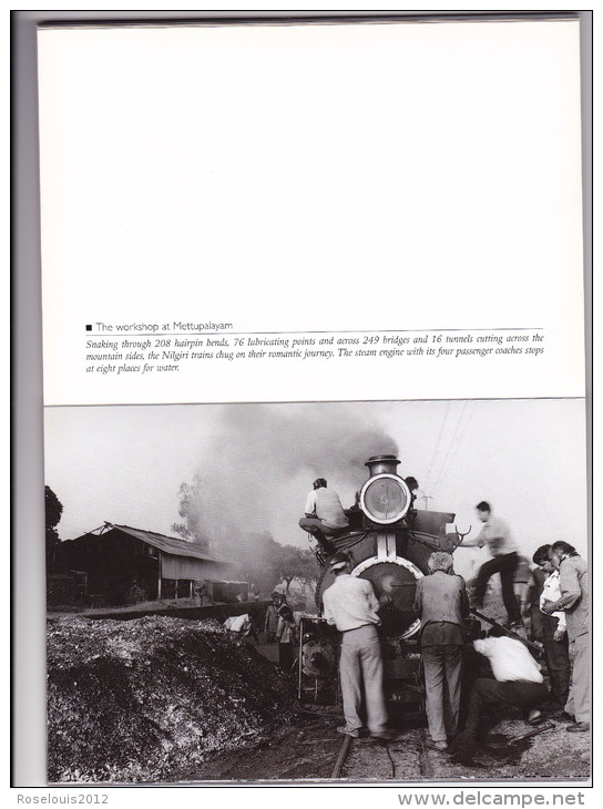 Whistling Steam - Livre En Anglais Sur Les Trains En Inde - Train à Vapeur - Autres & Non Classés