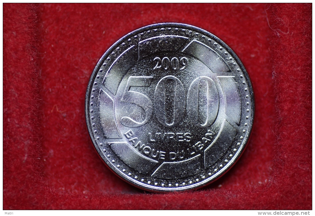 Lebanon 500 Livres 2009 Km#39 UNC - Lebanon