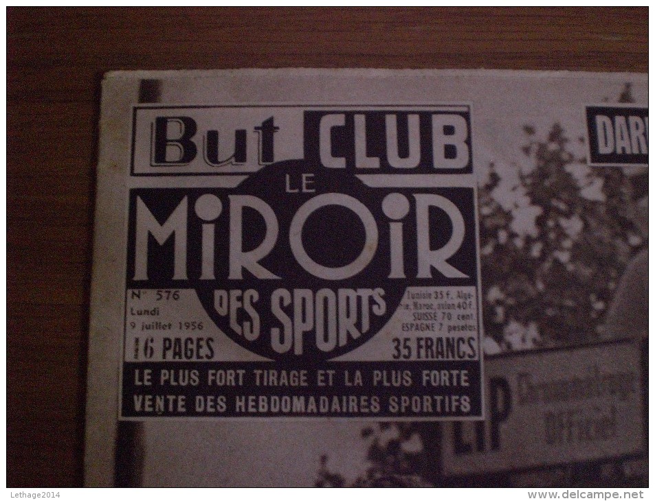 LE MIROIR 1956 MAGAZINE FRANCE SPORT - Sport