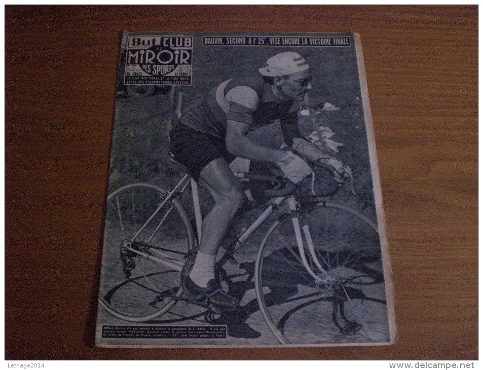 LE MIROIR 1956 MAGAZINE FRANCE SPORT - Sport