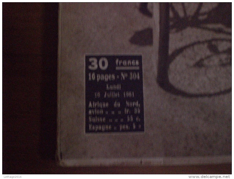 LE MIROIR 1951 MAGAZINE FRANCE SPORT - Sport