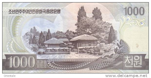 KOREA P. 45a 1000 W 2002 UNC - Corée Du Nord