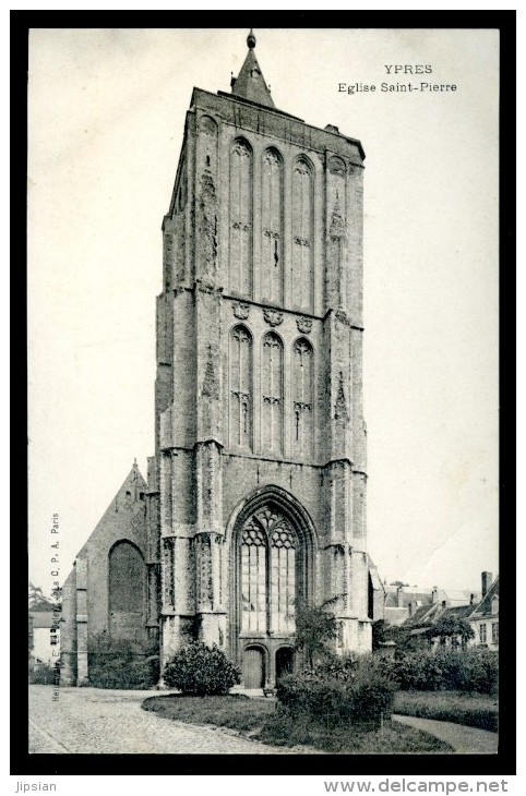 Cpa De Belgique  Ypres Leper église Saint Pierre     FEV16 11 - Ieper