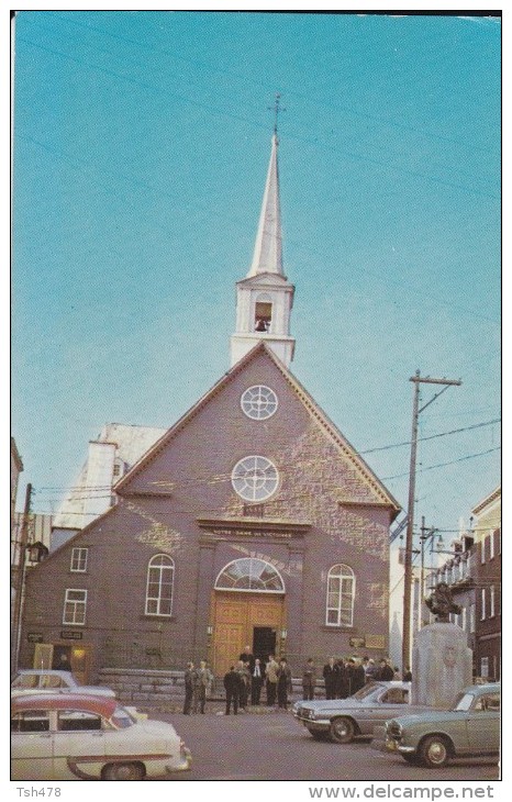 CANADA---QUEBEC----église  Church--notre-dame-des-victoires---voir 2 Scans - Autres & Non Classés