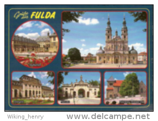 Fulda - Mehrbildkarte 3 - Fulda