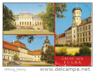 Fulda - Mehrbildkarte 9 - Fulda