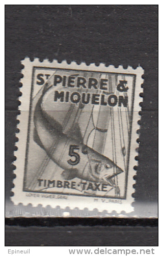 SAINT PIERRE ET MIQUELON *  YT N° TAXE 32 - Impuestos