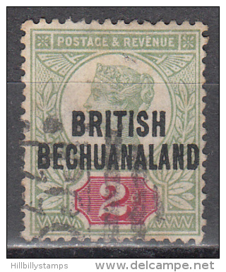 Bechuanaland   Scott No. 34    Used     Year  1891 - 1885-1895 Kolonie Van De Kroon