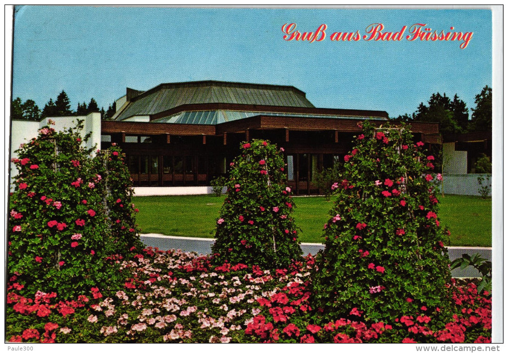 Bad Füssing - Neues Kurhaus Mit Blumenanlage Im Kurpark - Bad Füssing