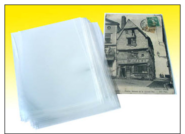 100 Etuis Pour Cartes Postales Modernes 100 Microns - Non-classés