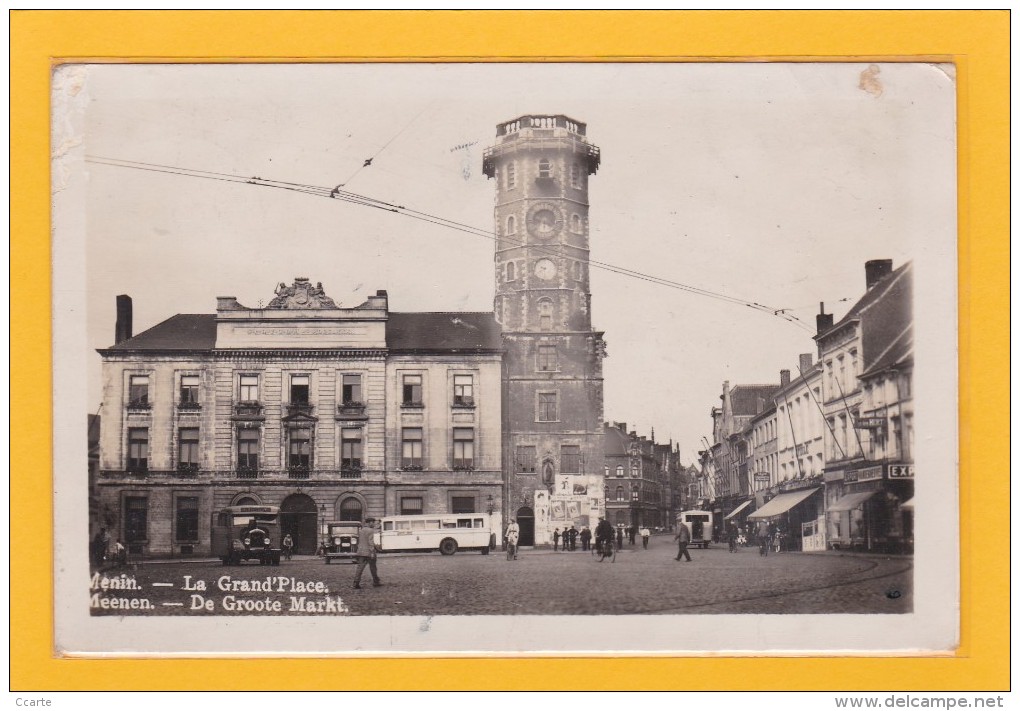 BELGIQUE - FLANDRE OCCIDENTALE - MENEN Ou MEENEN Ou MENIN - La Grand´Place - Animation - Menen