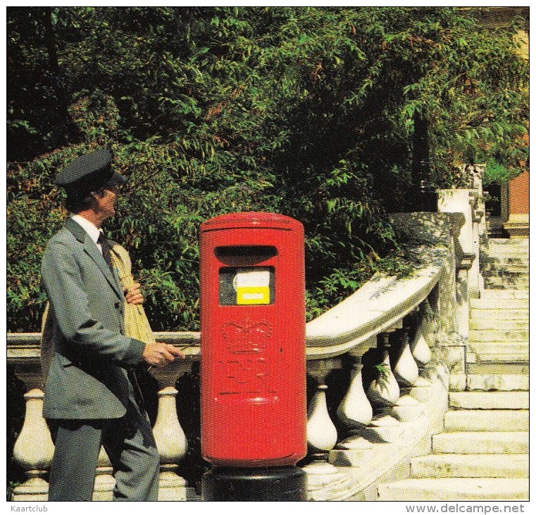 New K-TYPE PILLAR BOX In Prince Consort Road (near Royal Albert Hall) - SPECIAL POSTMARK 1982 - Post