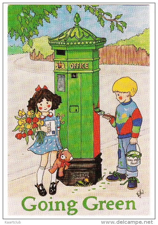 PILLAR-BOX  ´Going Green´ - Post