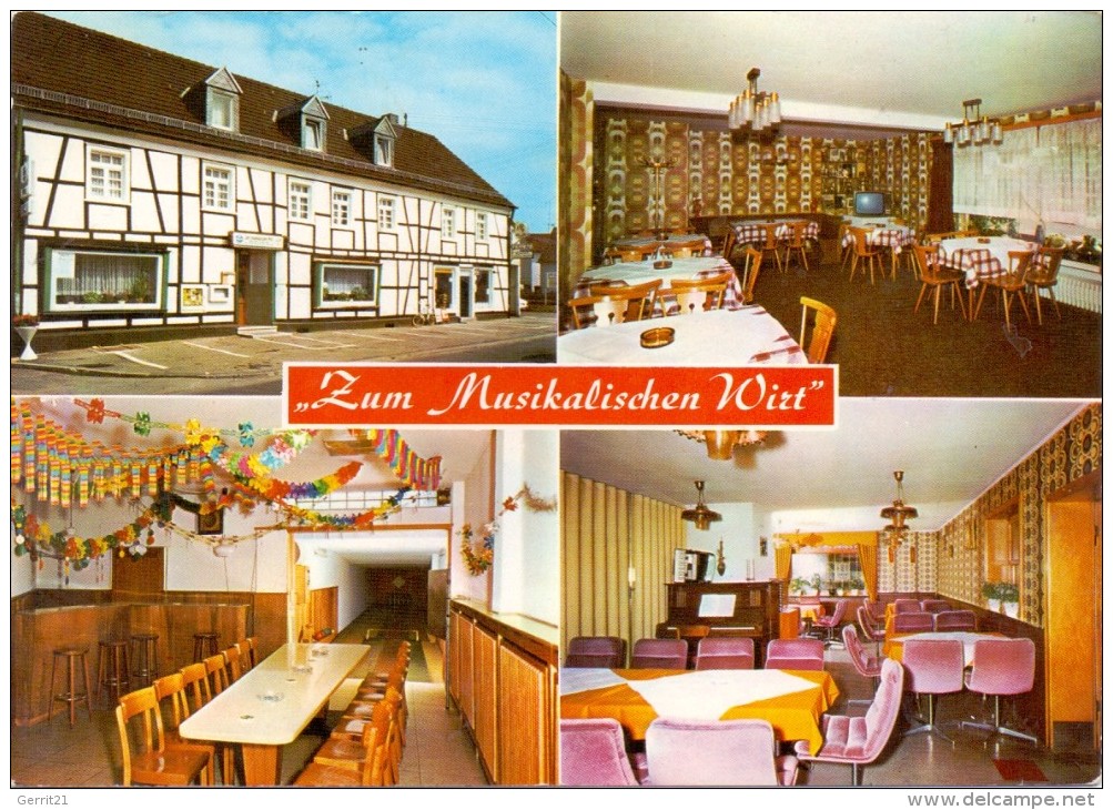 5253 LINDLAR - HARTEGASSE, Zum "Musikalischen Wirt" - Lindlar