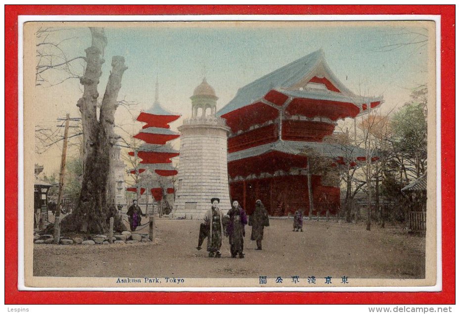 ASIE - JAPON --  Tokio  - Asakusa Park - Tokyo