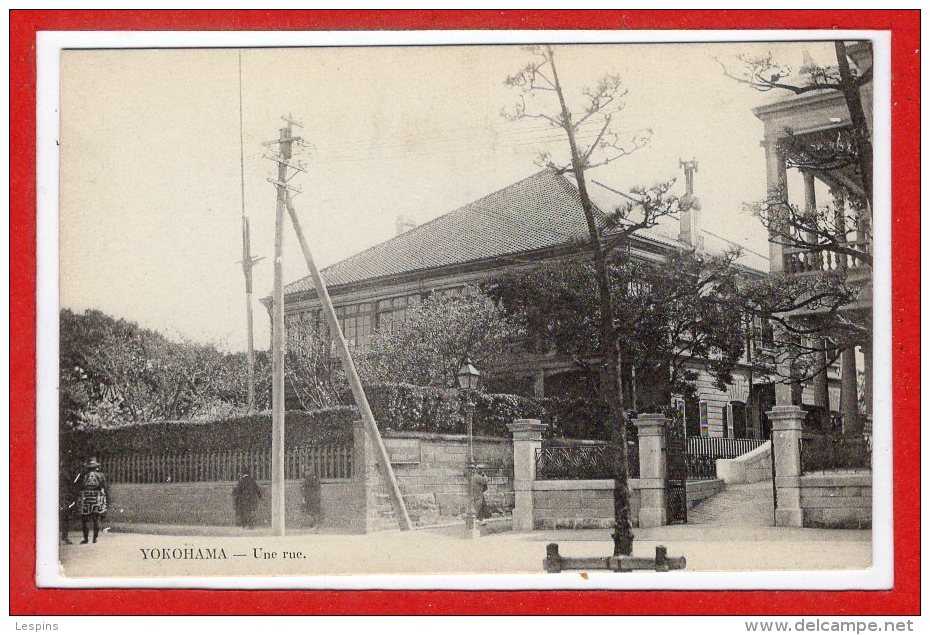 ASIE - JAPON --  YOKOHAMA -- Une Rue - Yokohama