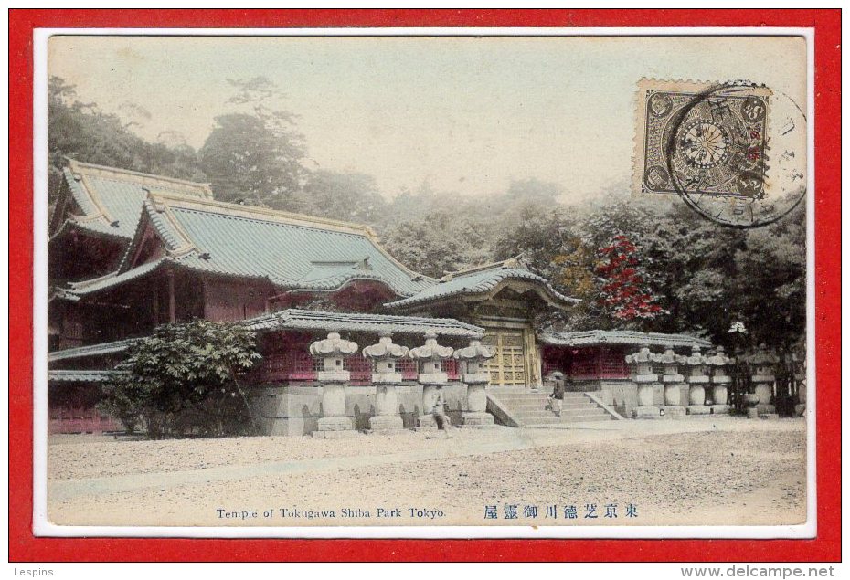 ASIE - JAPON --  Tokio  -- Temple Of Tokugawa Shiba Park - Tokyo