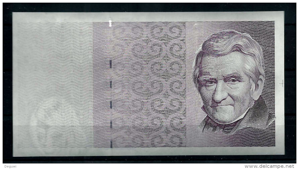 "DENMARK" Werbenote, Probedruck, Testnote, Trial, RRRRR, Intaglio, Wz., UNC, Ca. 140 X 72 Mm, Lila - Dinamarca